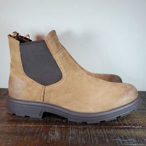 UGG Biltmore Chelsea Mens Size 14 Suede Waterproof Boots 1123669 Brown Tan